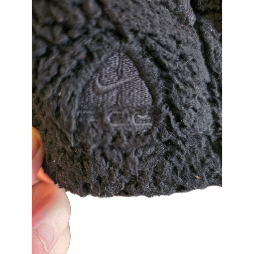 Nike ACG Black Sherpa Fleece Hoodie Full Zip Jacket Womens Small Outdoor Hiking - Picture 3 of 6